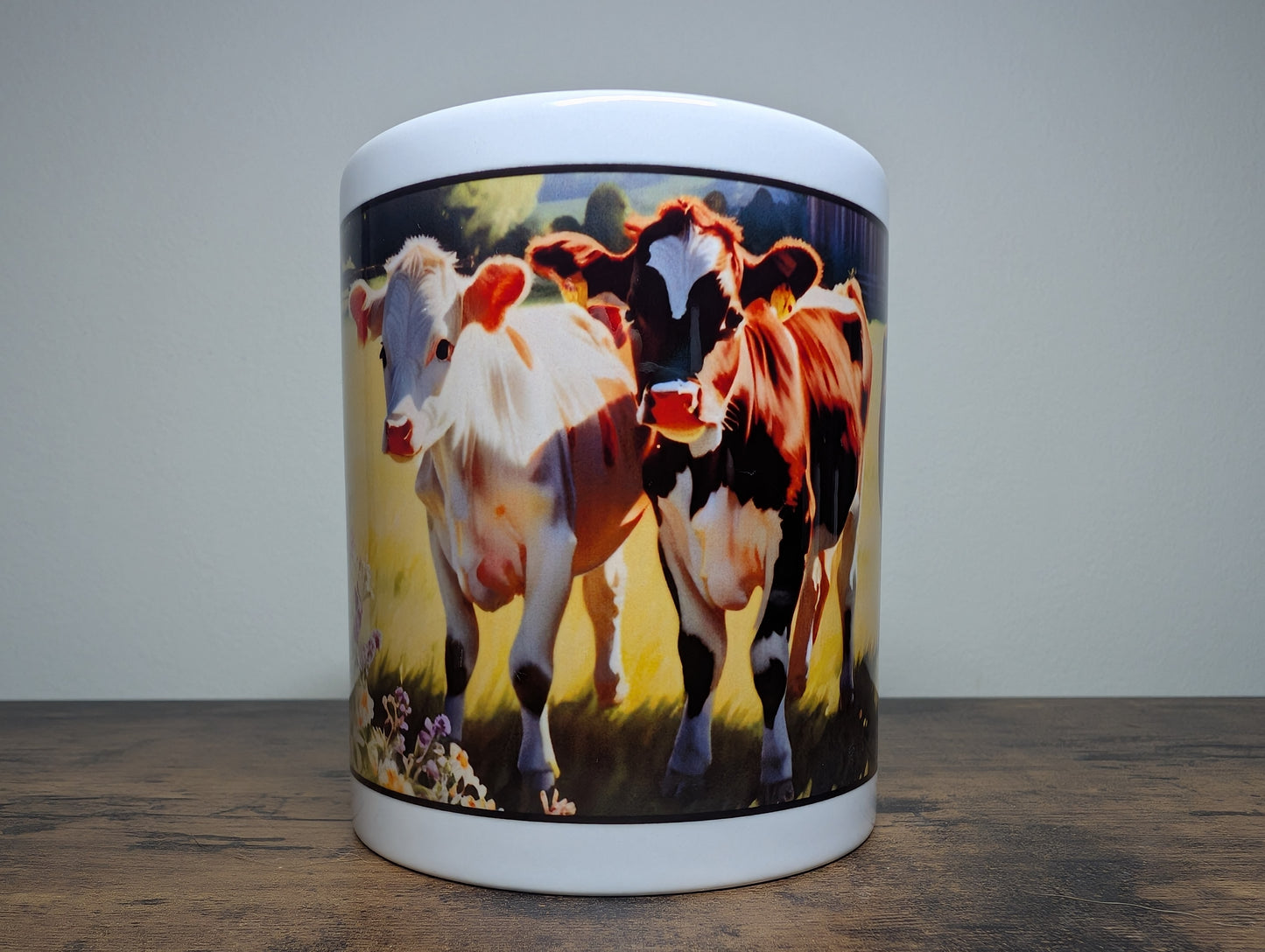 Blooming Bovines Babies - 11oz Cow Mug