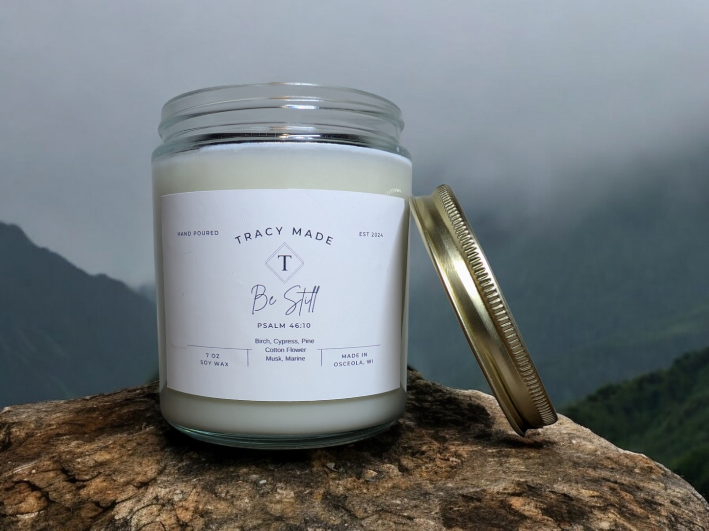 Be Still - Soy Wax Candle 7oz