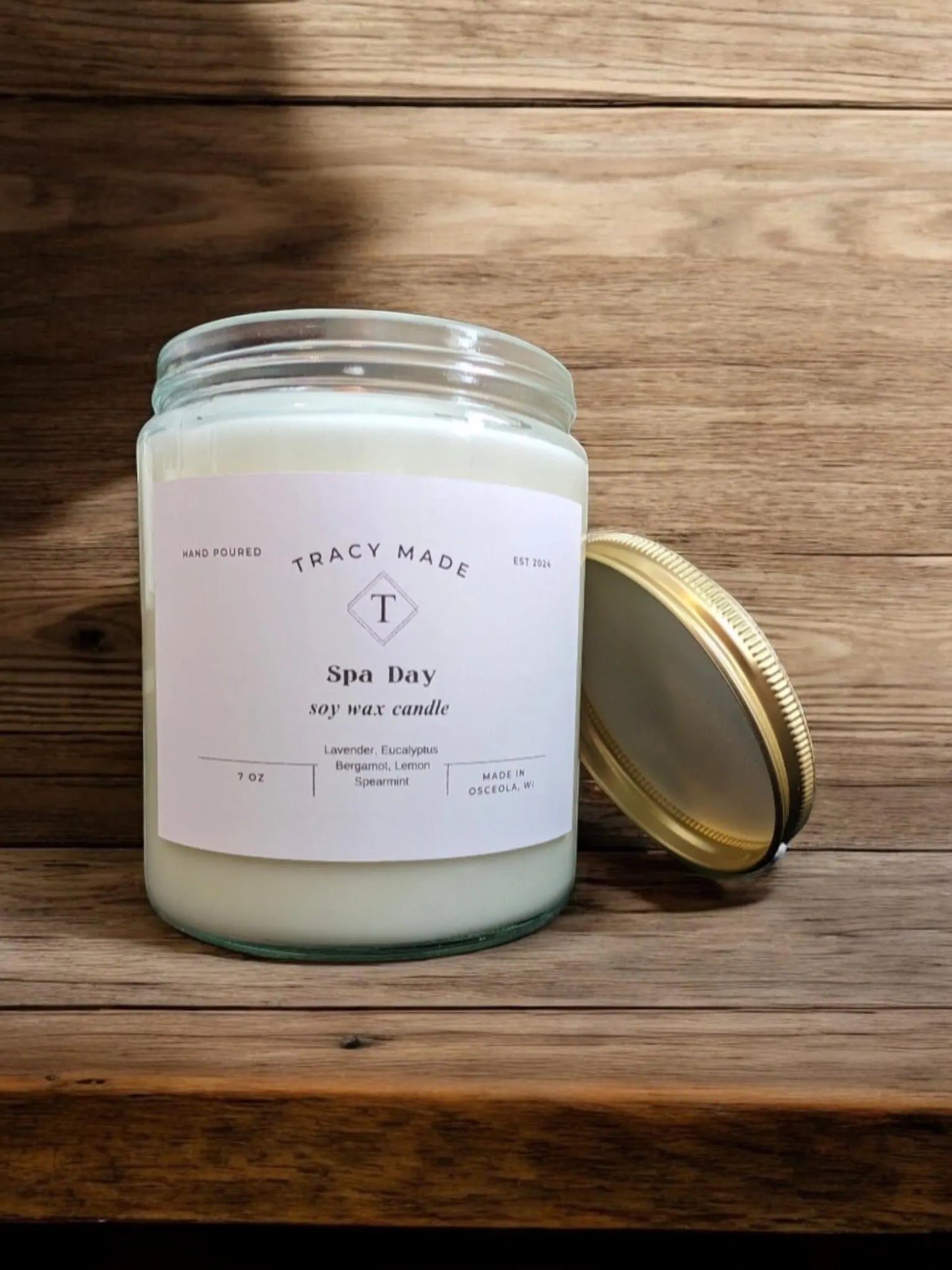 Spa Day - Soy Wax Candle 7oz