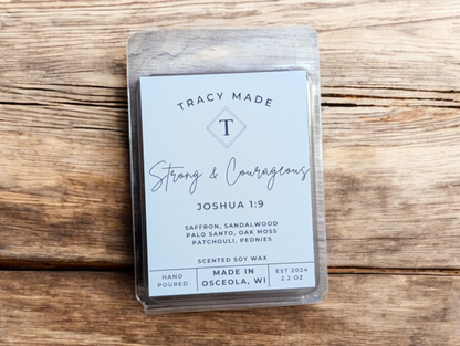 Strong & Courageous - Soy Wax Melt 2.2oz